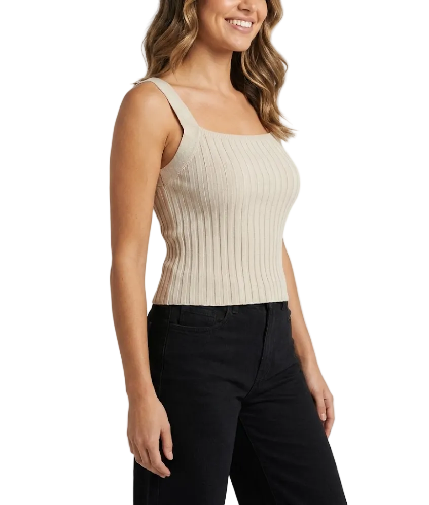Trendy & Timeless Sleeveless Ribbed Blouses - B1-TOP-V170