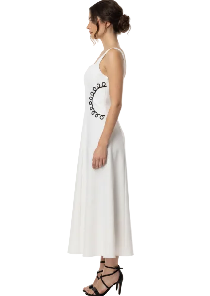 Trendy & Timeless Sleeveless Strapped Backless Long Dresses - B6-DRESS-56