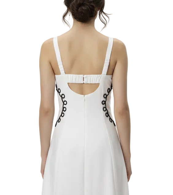 Trendy & Timeless Sleeveless Strapped Backless Long Dresses - B6-DRESS-56