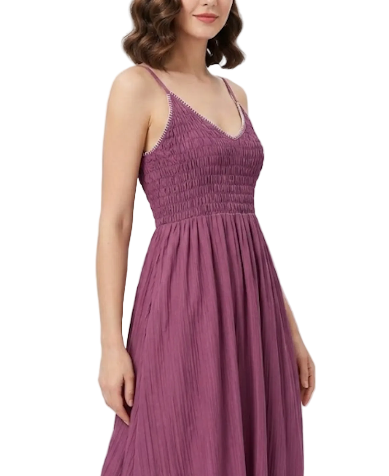 Trendy & Timeless Strapped Shoulder Slim Waist Dresses - B6-DRESS-09