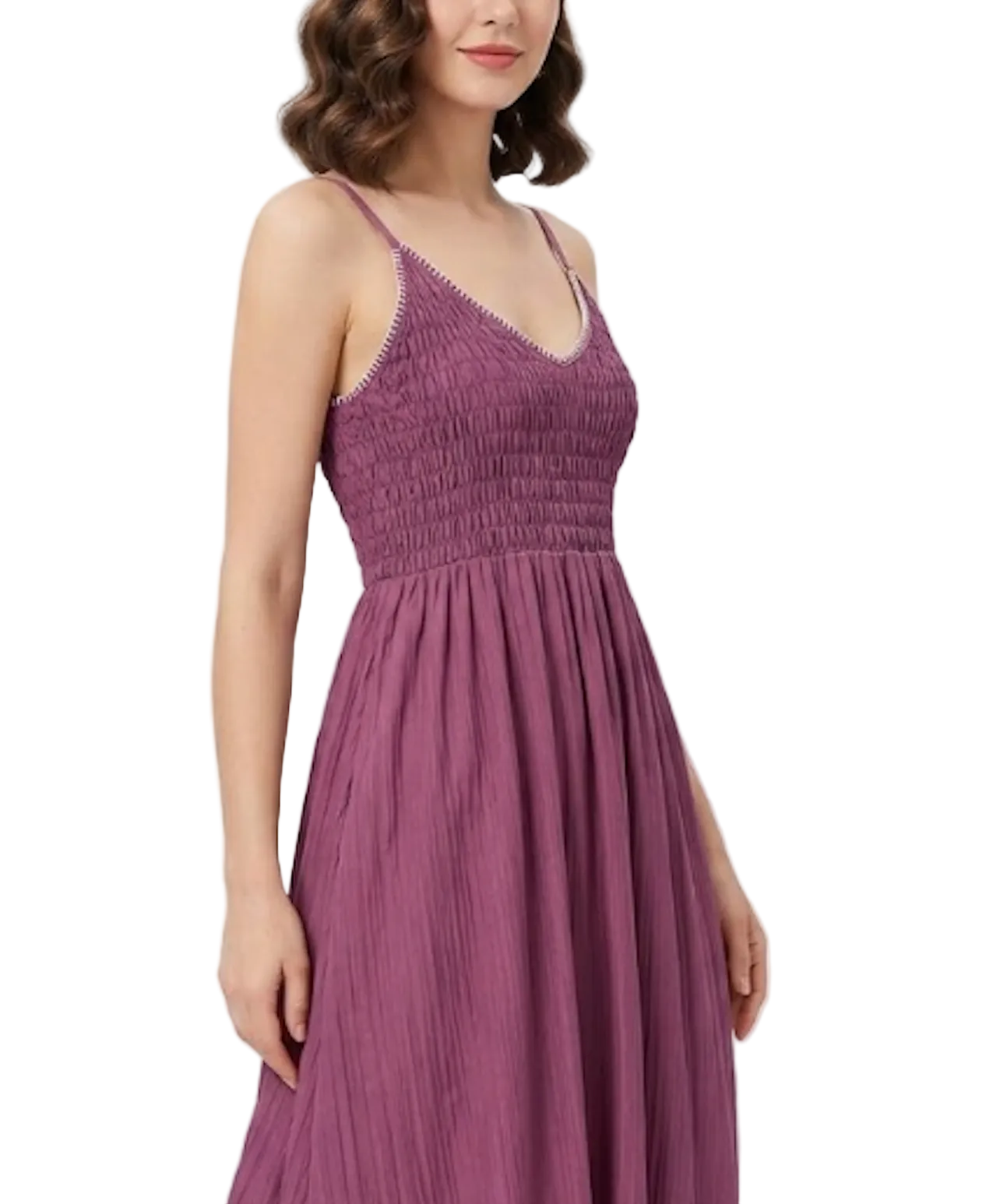 Trendy & Timeless Strapped Shoulder Slim Waist Dresses - B6-DRESS-09
