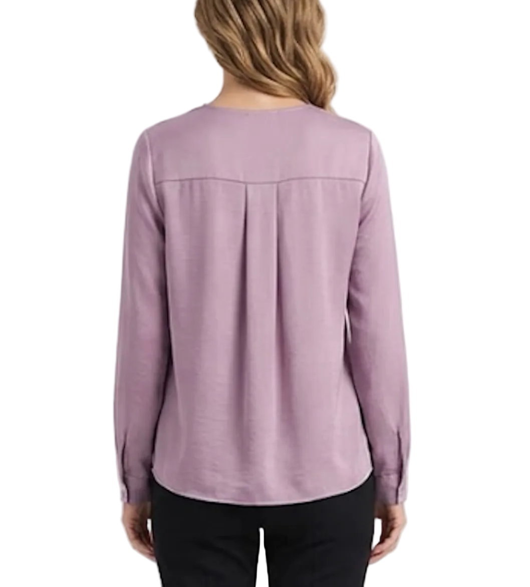 Trendy & Timeless Long Sleeve Collar Dress Shirts for Women - B15-TOP-69