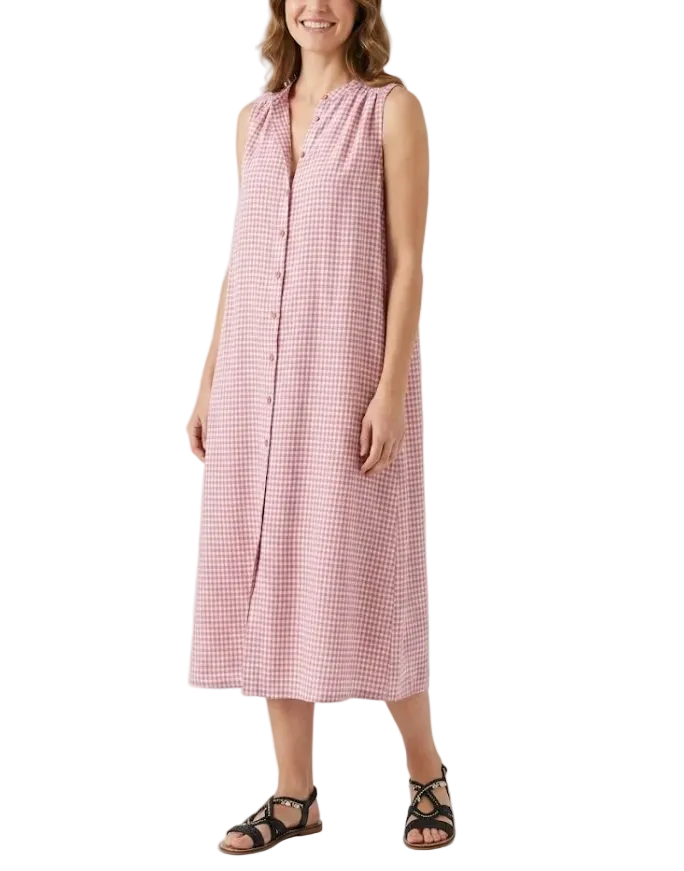 Trendy & Timeless Sleeveless Comfy Cotton Summer Dresses for Women - B6-DRESS-39