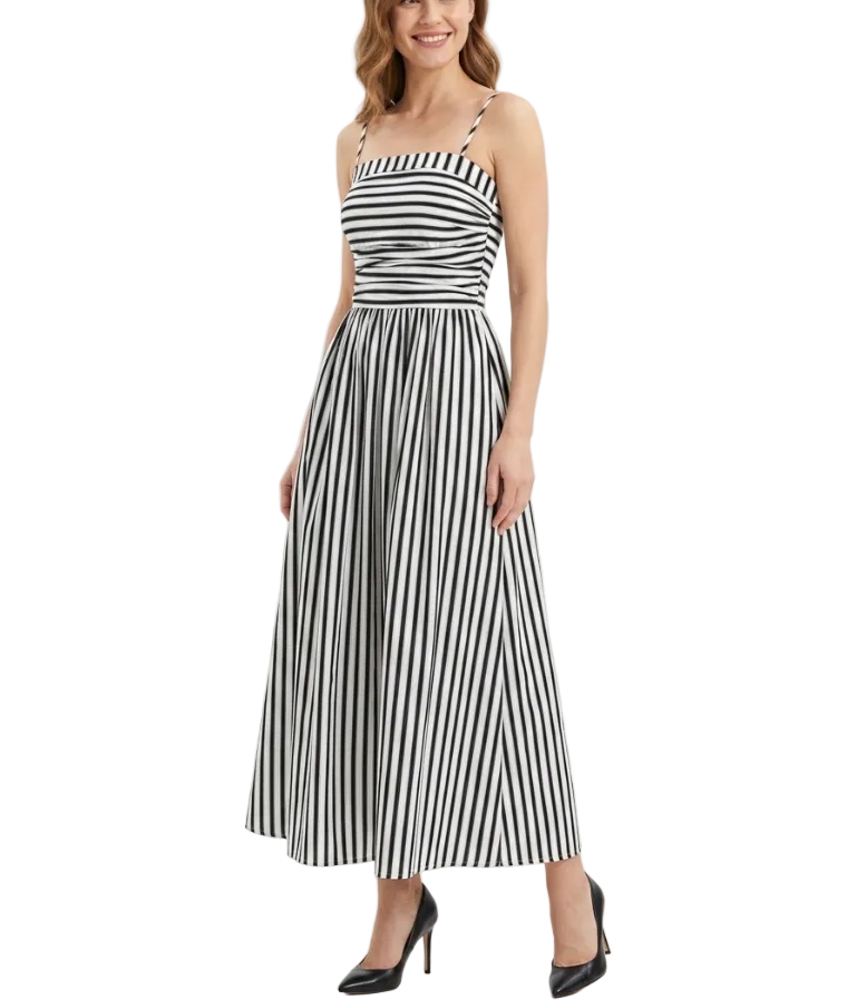 Trendy & Timeless Sleeveless Strapped Long Dresses - B6-DRESS-76