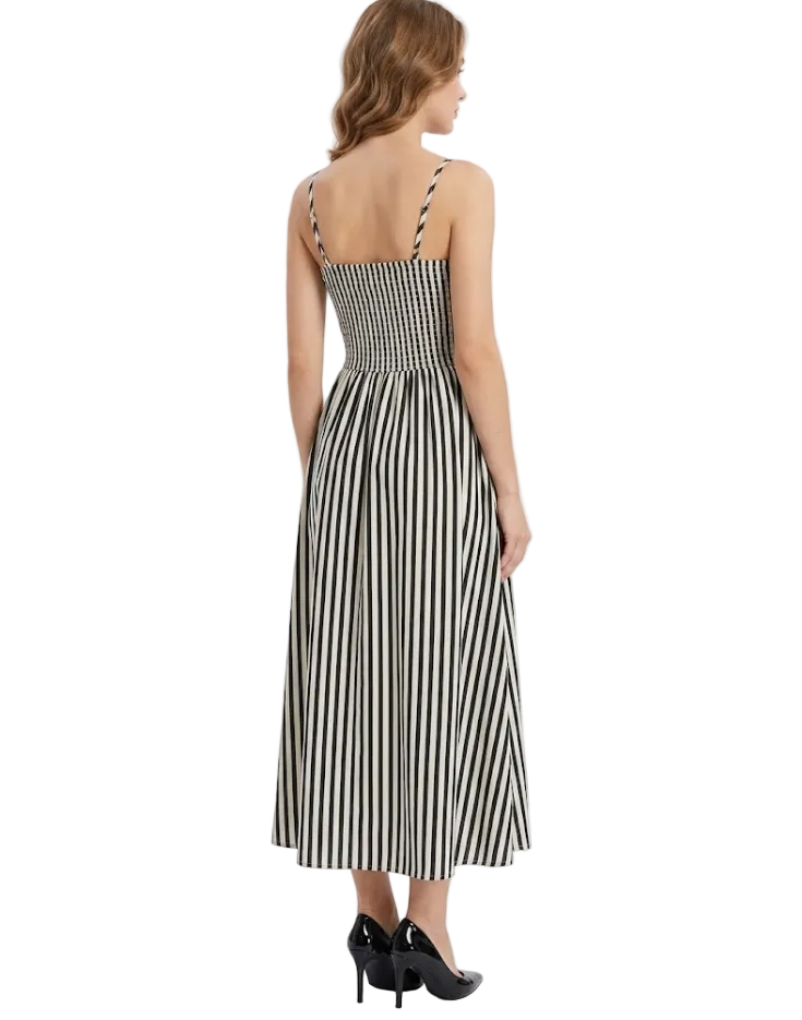 Trendy & Timeless Sleeveless Strapped Long Dresses - B6-DRESS-76