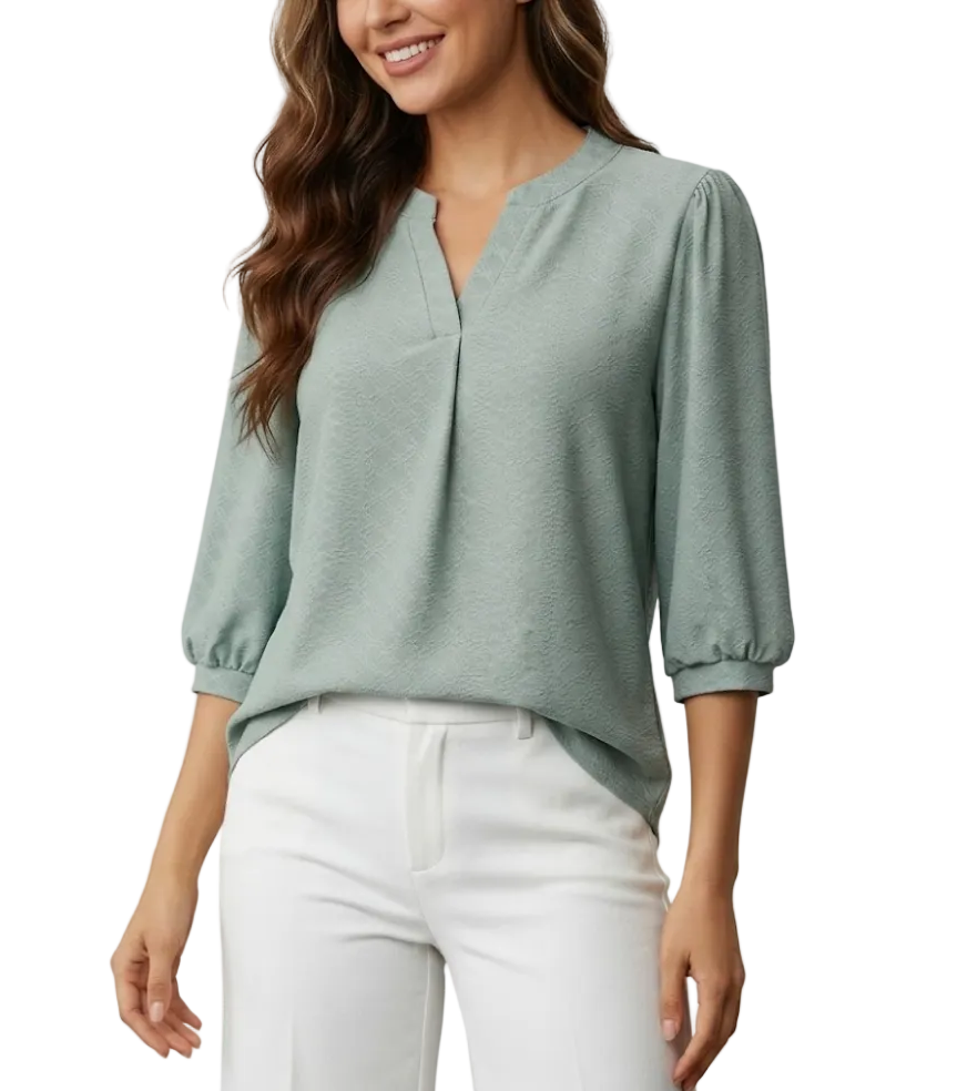 Women's Breathable Three-Quarter Sleeves SHIRT-BL111