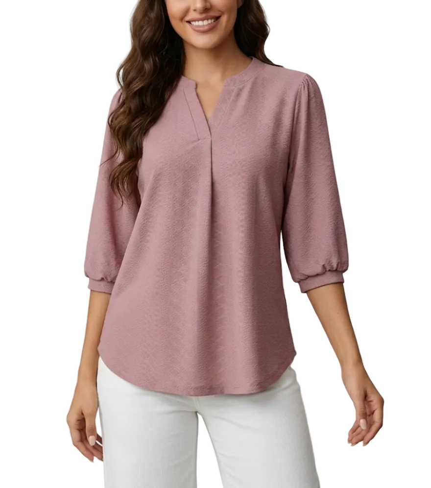 Women's Breathable Three-Quarter Sleeves SHIRT-BL111