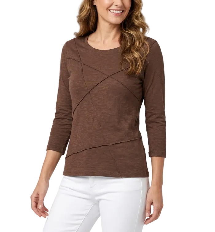 Women's Cotton Long Sleeve T-shirt-SHIRT-BL135