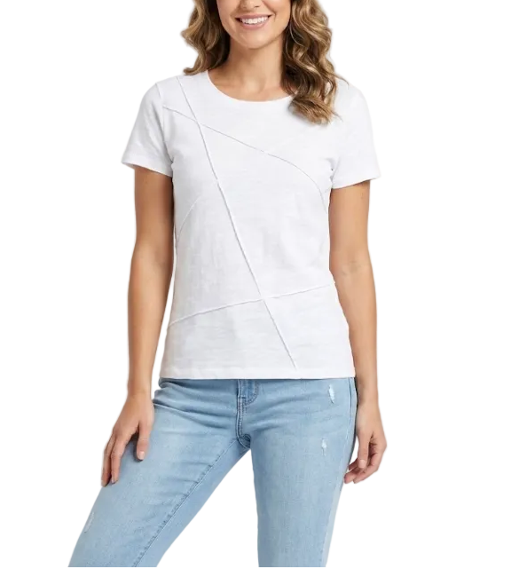 Women's Cotton Short Sleeve T-shirt-SHIRT-BL134