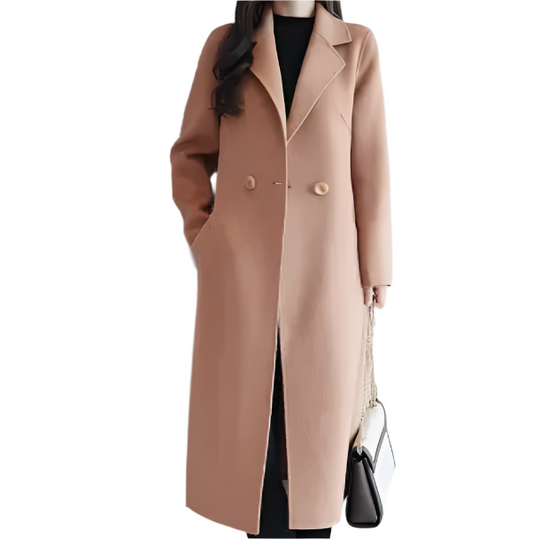Trendy & Timeless Women’s Wool Center Buttoned Lapel Neck-line Elegant Cardigan JACKET - JKT-32