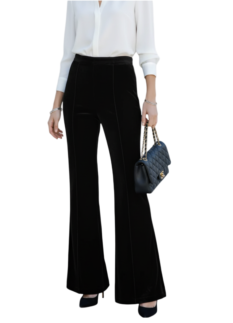 Women’s Trendy Velvet Trousers PANTS-JP-06