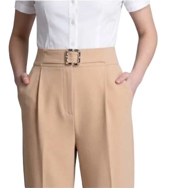 Women’s Trendy & Timeless High Waist Professional Dress Trousers PANTS-DP-14