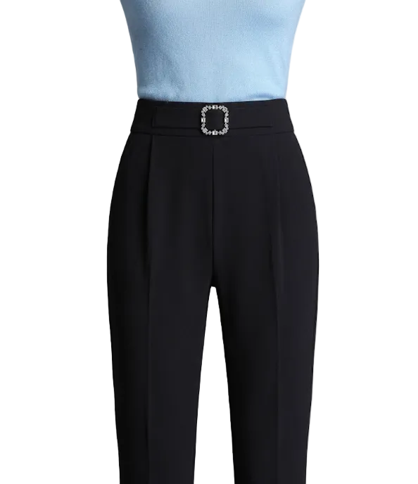 Women’s Trendy & Timeless High Waist Professional Dress Trousers PANTS-DP-14