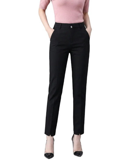 Women’s Trendy & Timeless  Suit Trousers High Waist PANTS-DP-12
