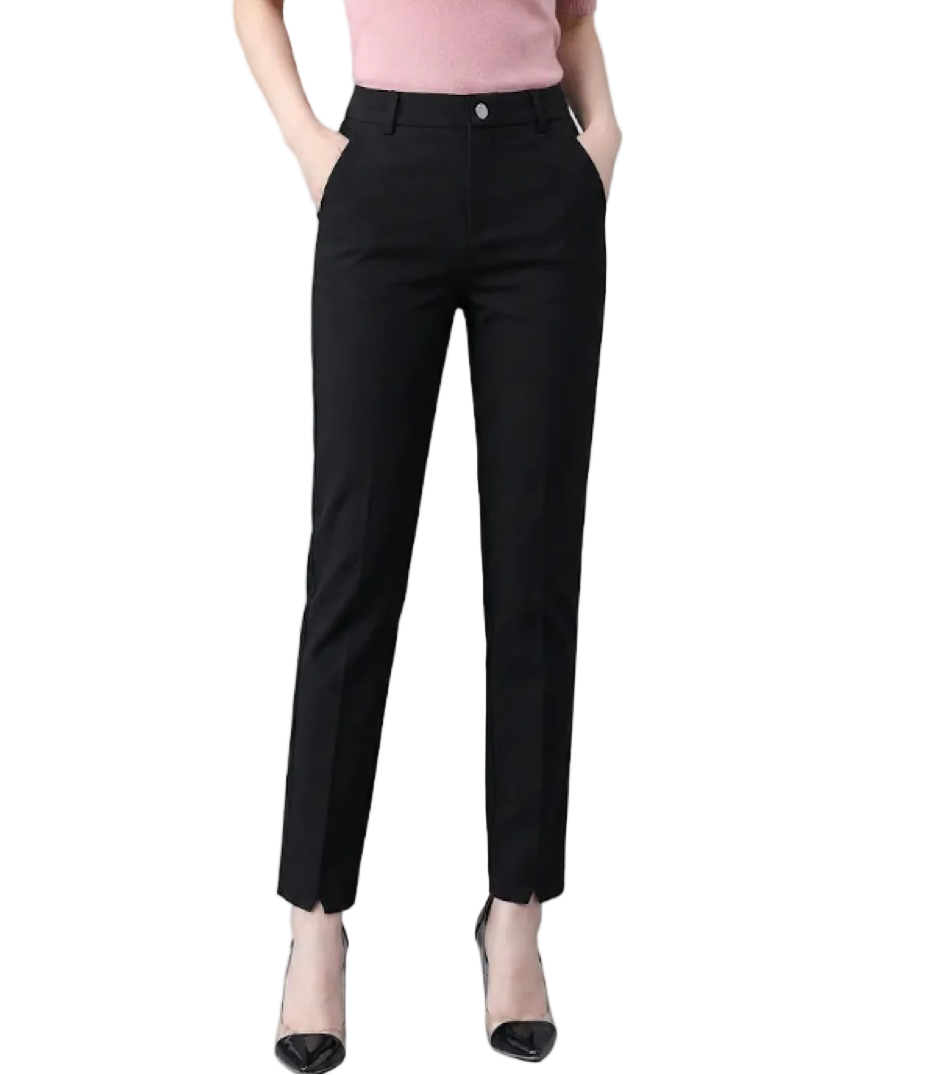 Women’s Trendy & Timeless  Suit Trousers High Waist PANTS-DP-12