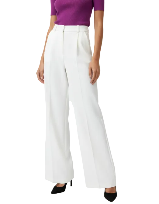 Trendy & Timeless High Waist Straight wide Leg  Dress Pants for Women - B6-JP-683